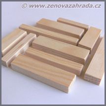 Dekorace - dřevěná dlažba